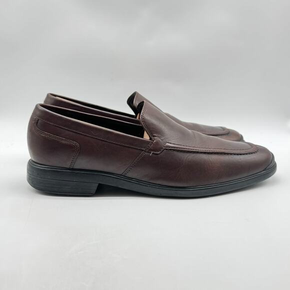 Cole Haan Loafers Mens 11 Brown Leather Casual Vintage Air Slip On Venetian Shoe - Picture 1 of 11